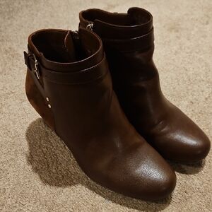 Dr. Scholl's Dark Brown Ankle Boots